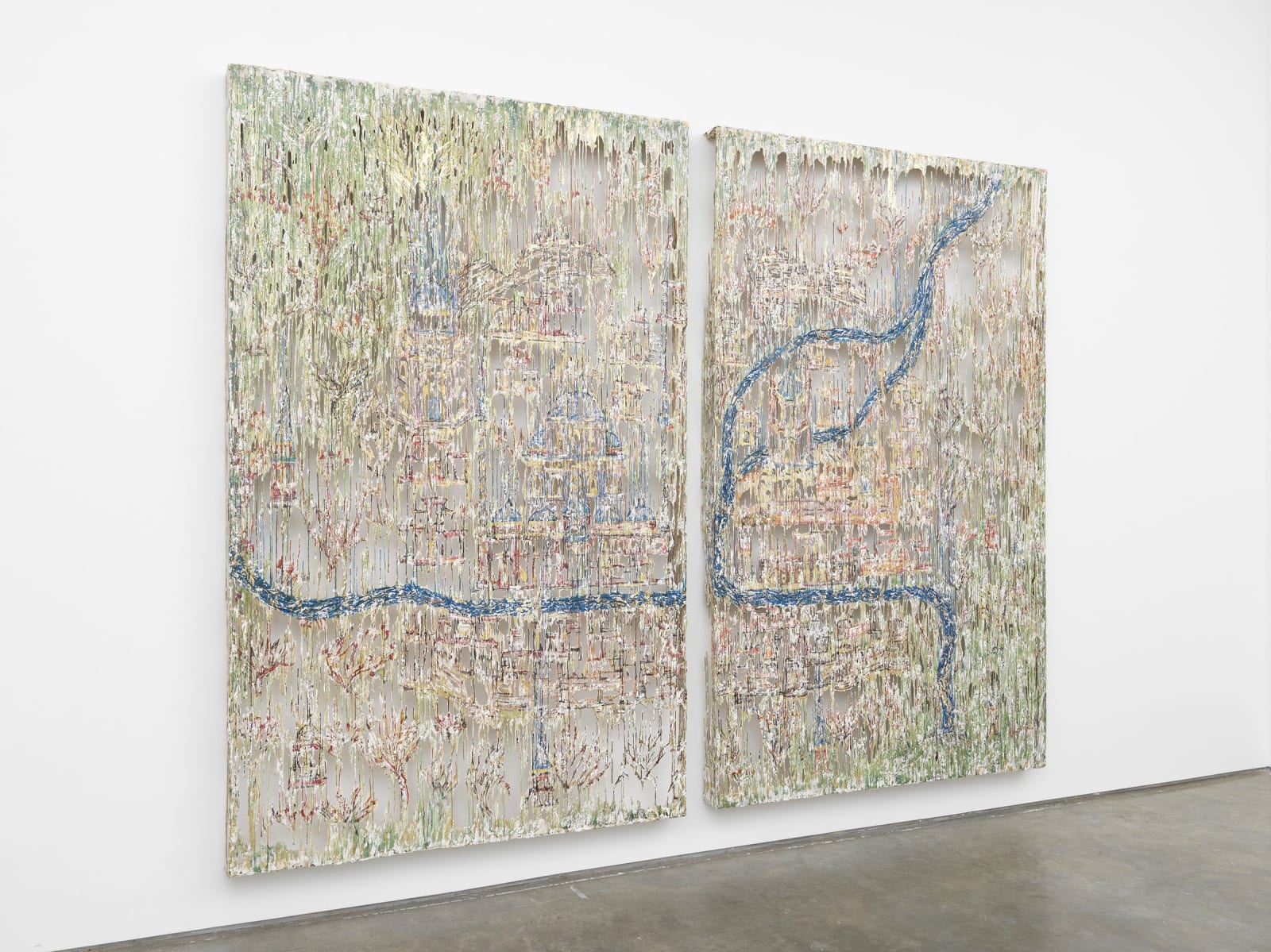Diana Al-Hadid, South East North West, 2017