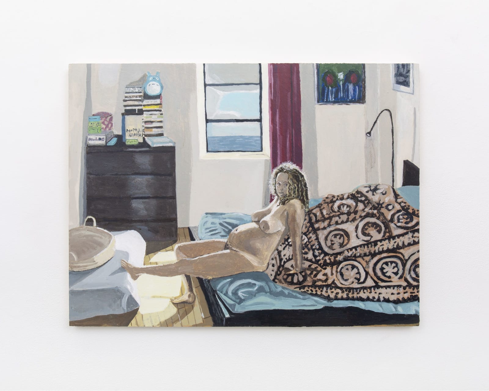 Polina Barskaya, Self Portrait at Home, 2019