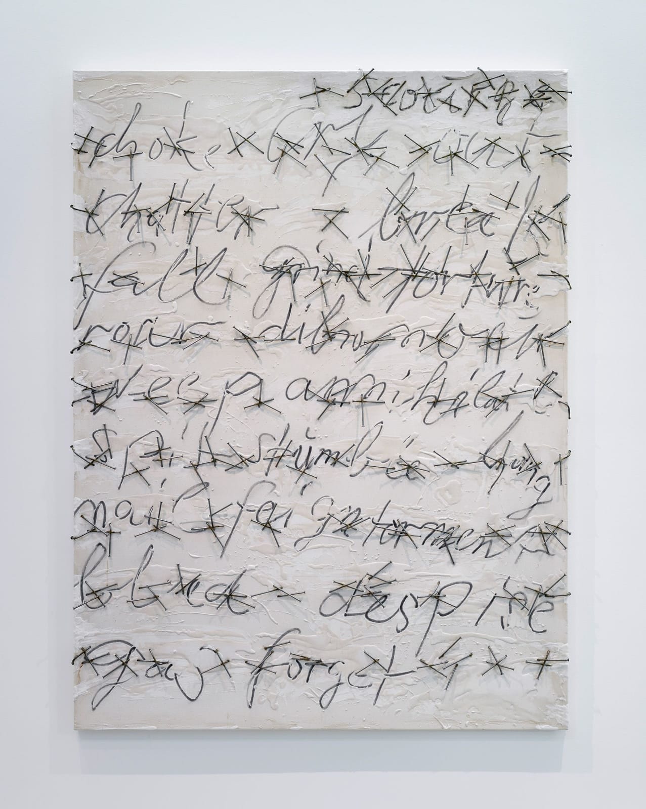 Günther Uecker, Violations–Connections II, 2012