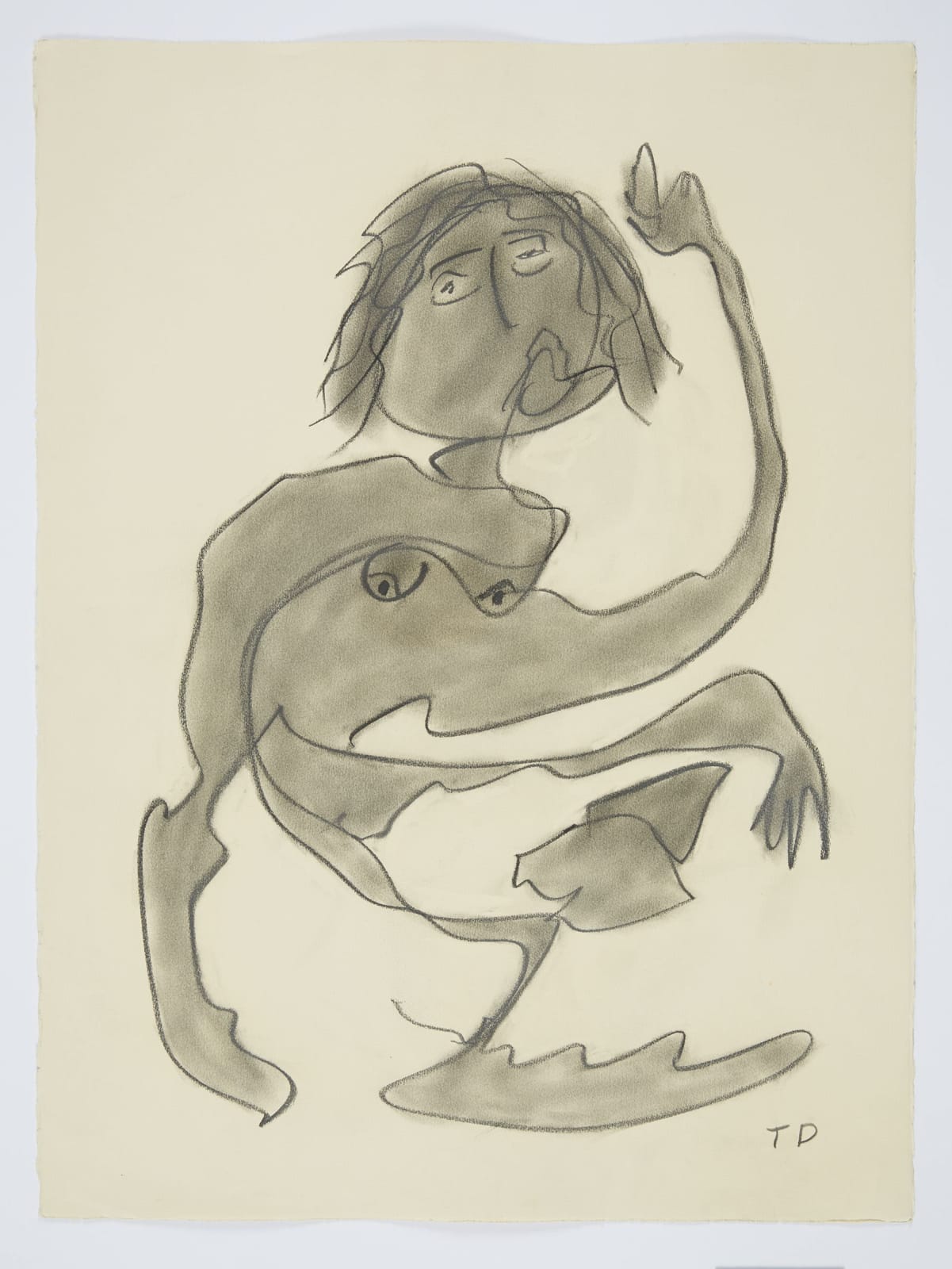 Thornton Dial, A Lady Trying to Straighten Out Her Ideas, 2003