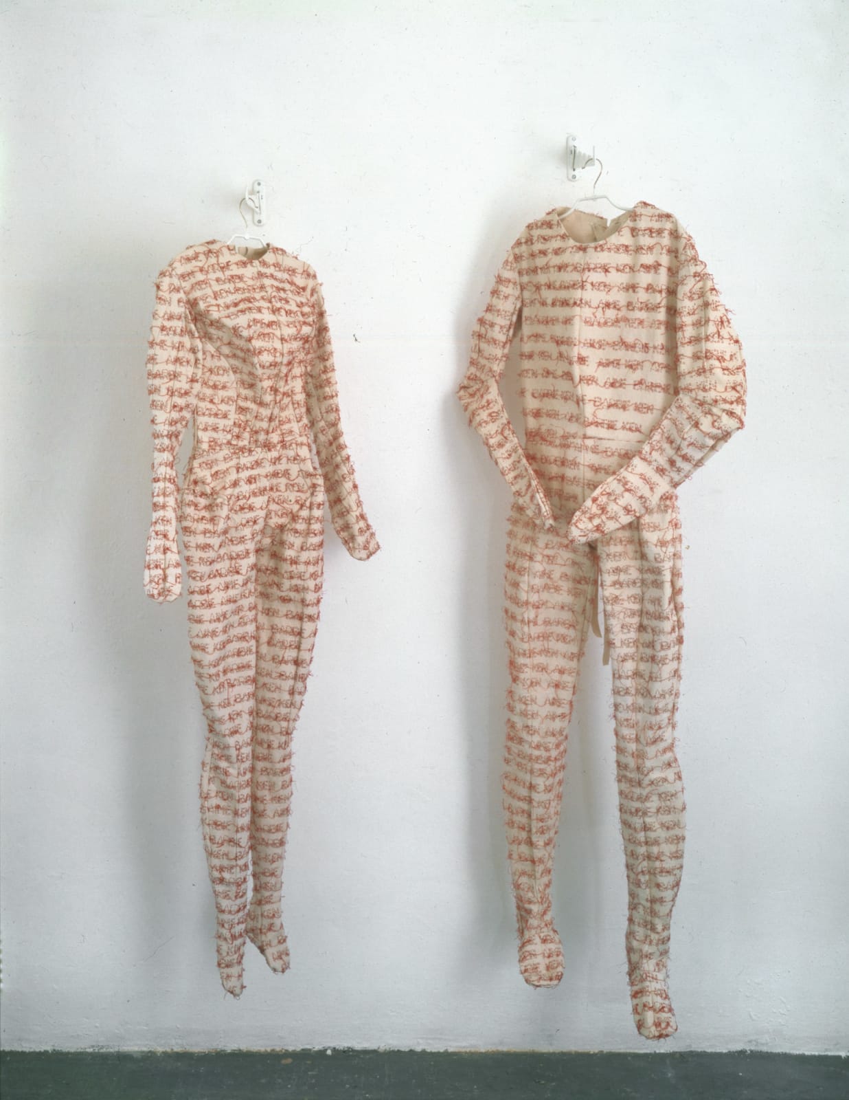 Ghada Amer, Barbie Aime Ken, Ken Aime Barbie, 1995-2004