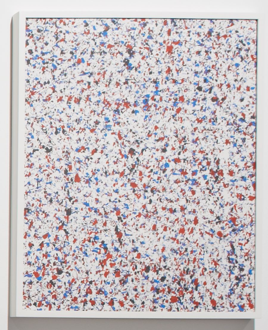 Melissa Gordon, Matrix Painting (Jute), 2012