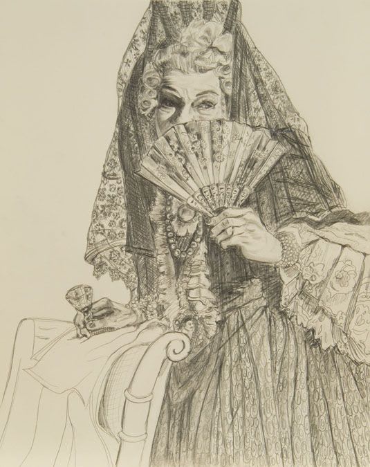 Rachel Feinstein, Marie (fan), 2006