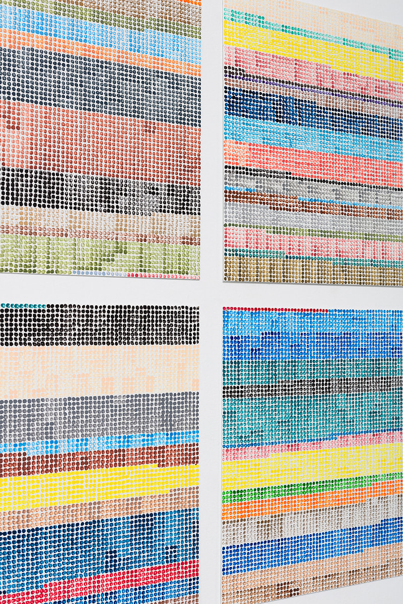 Jennifer Bartlett, 1-500, Horizontal, 2012