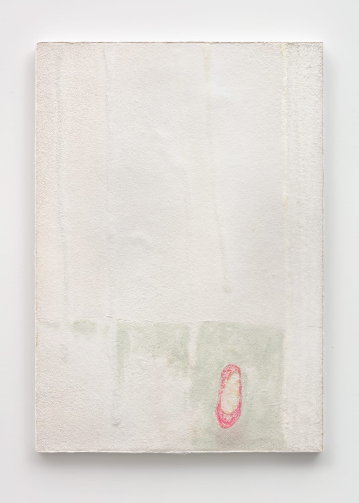 Pier Paolo Calzolari, Haïku [Scarpetta rosa], 2017