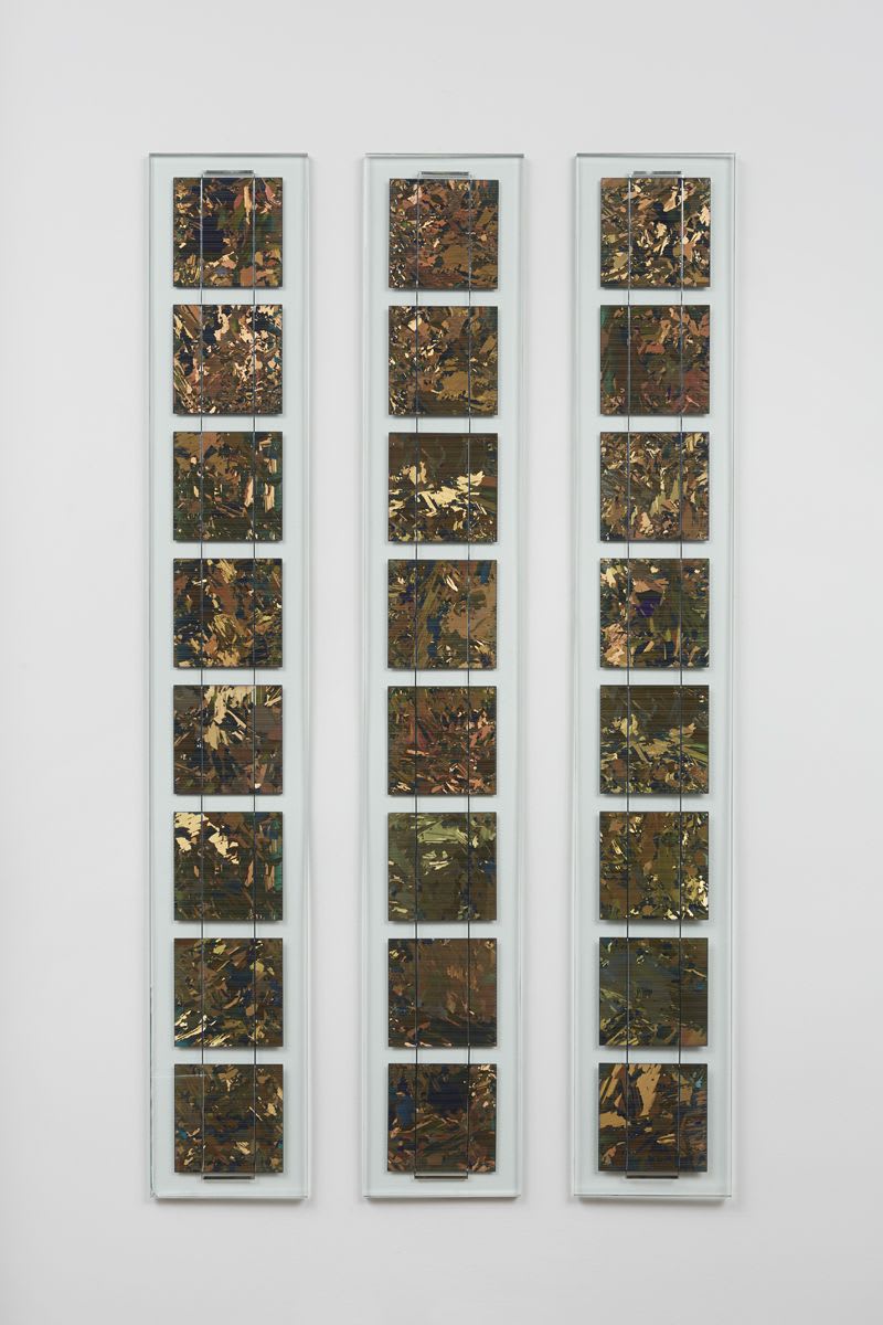 Aids-3D, Ideal Work (creative solutions) Elongated Triptych, 2010
