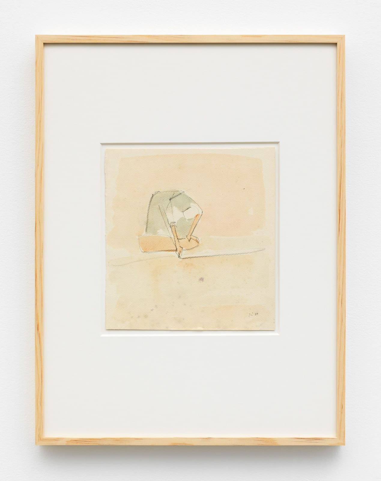 Maria Lai, Laundress/washerwoman, 1965