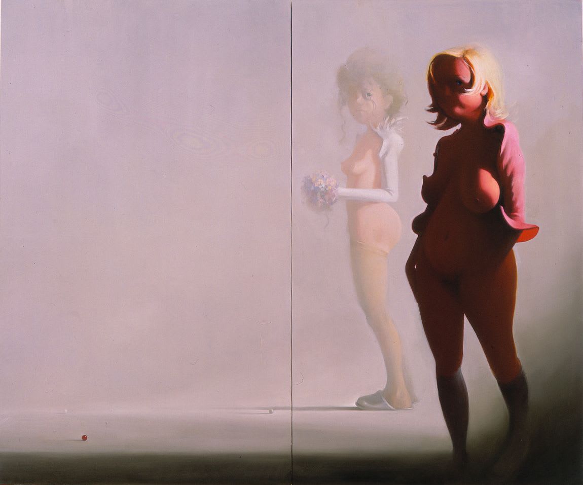 Lisa Yuskavage, Shrugs, 1998