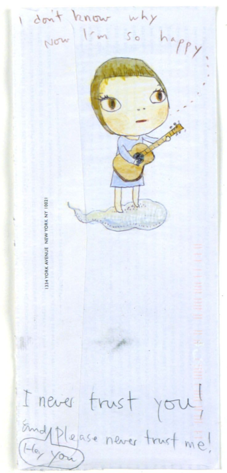 Yoshitomo Nara, Singer, 2002