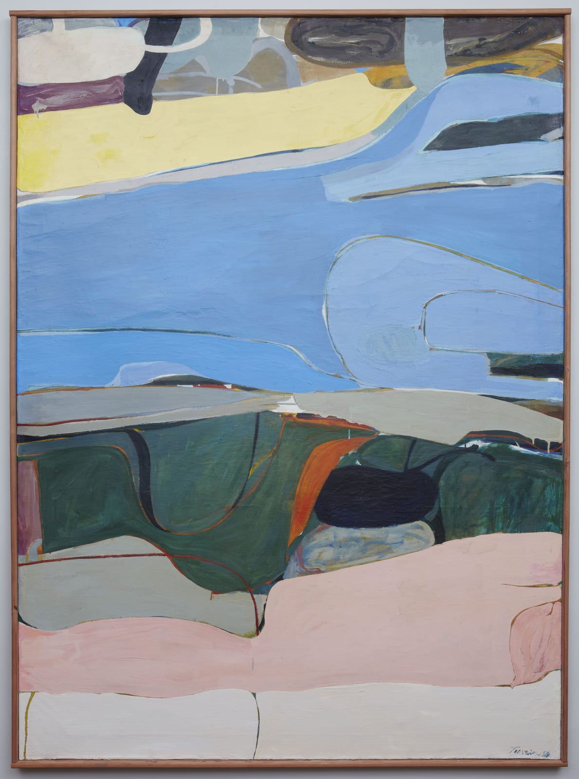 James Jarvaise, Hudson River Series (Landscape #53), 1959