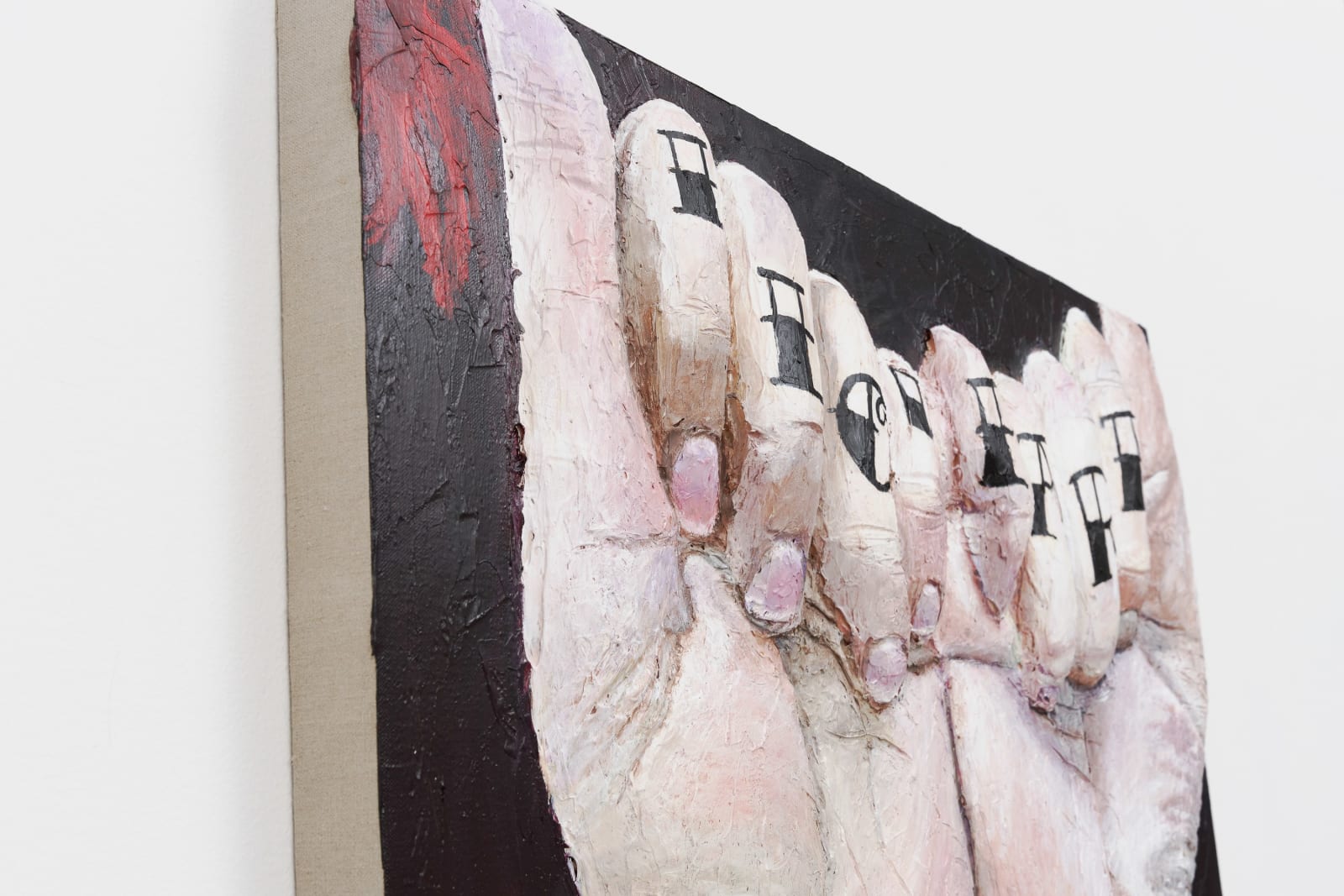 Gina Beavers, I Love Art, 2022