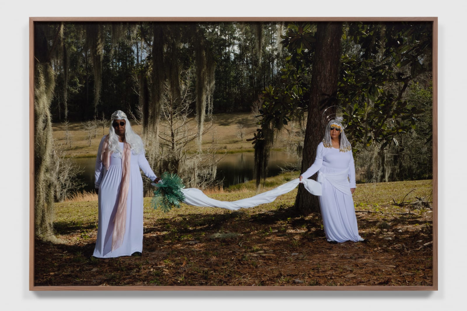 Allison Janae Hamilton, Once Again Amid the Pine Trees, 2021