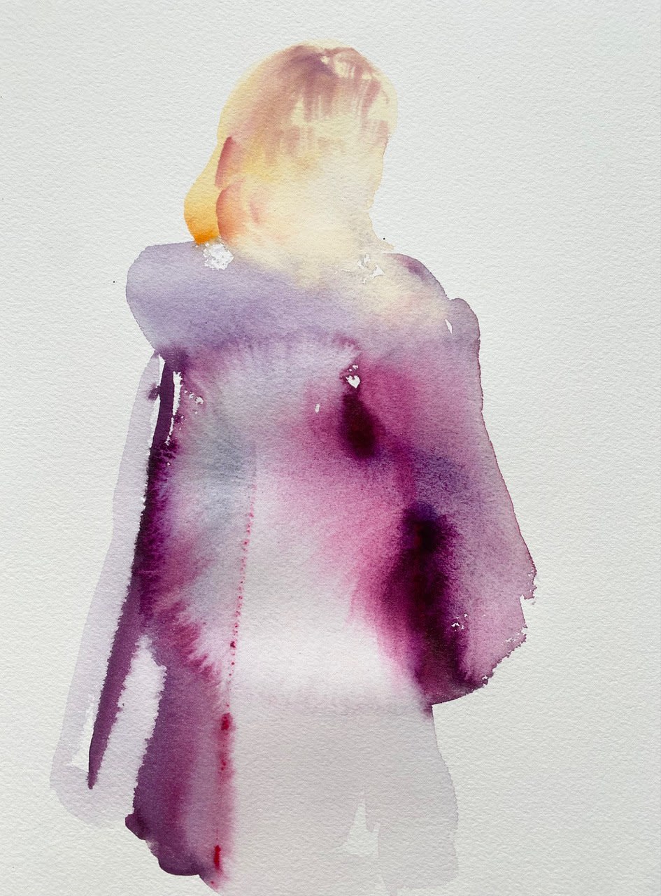 Lindsey Bull, Cape (watercolour), 2024