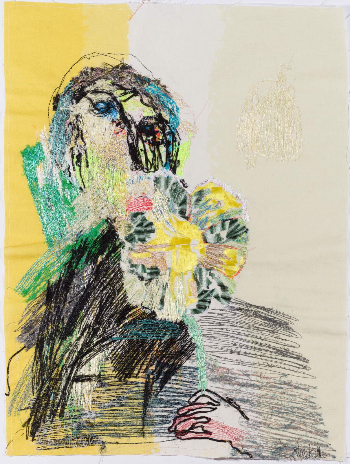 Alice Kettle, Holding Flower, 2021