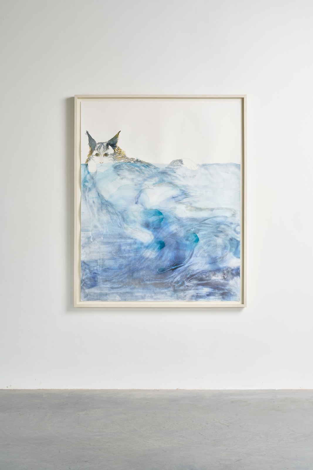 Laura Ford, Cat with Gentle Currents, 2022