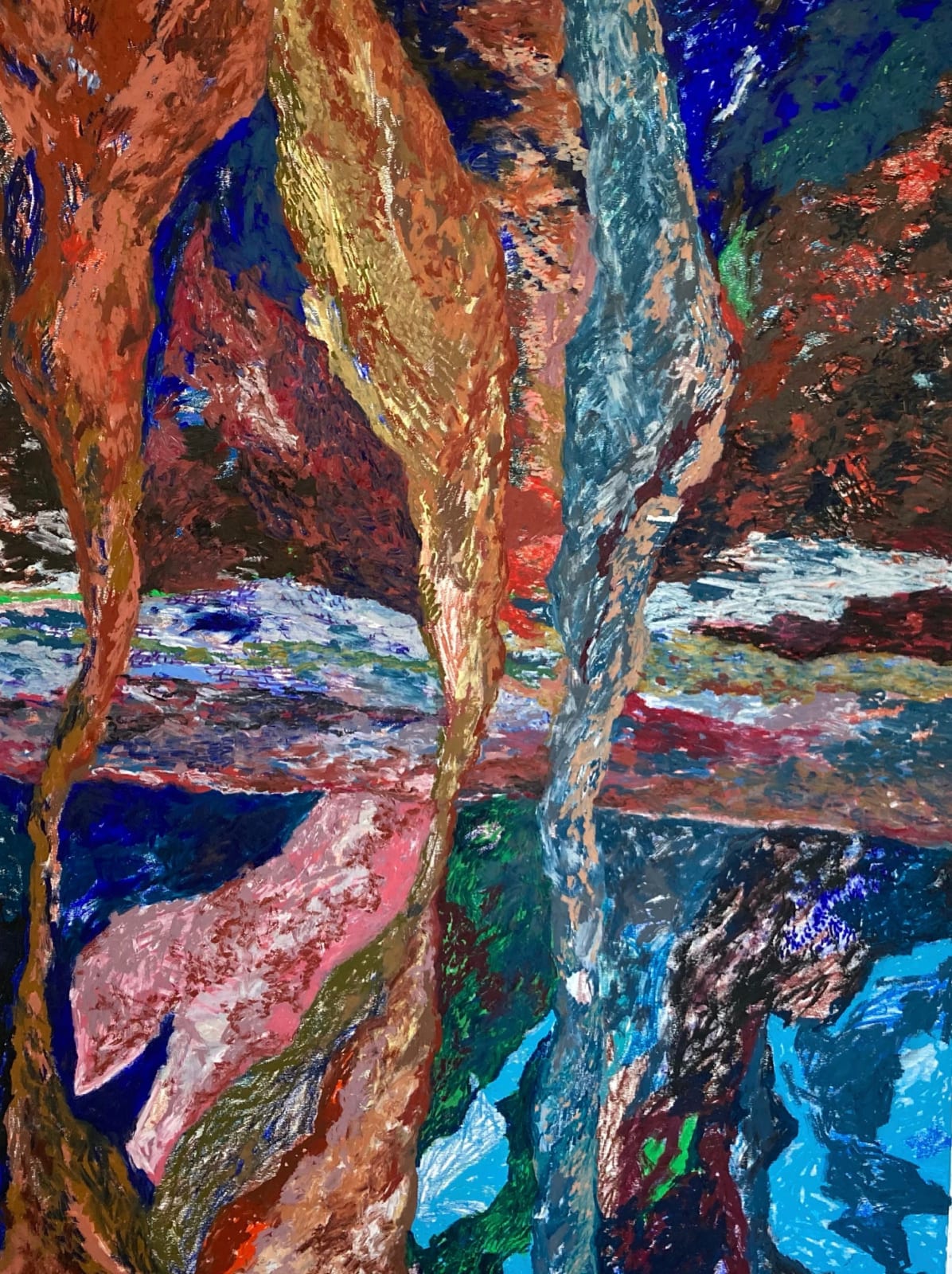 Kathryn Maple, Looking Through Rocks , 2021