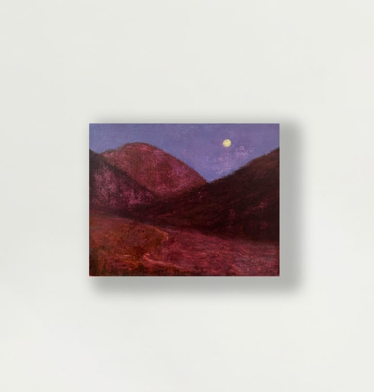 Heidrun Rathgeb, Moon Above Glencoe, 2025