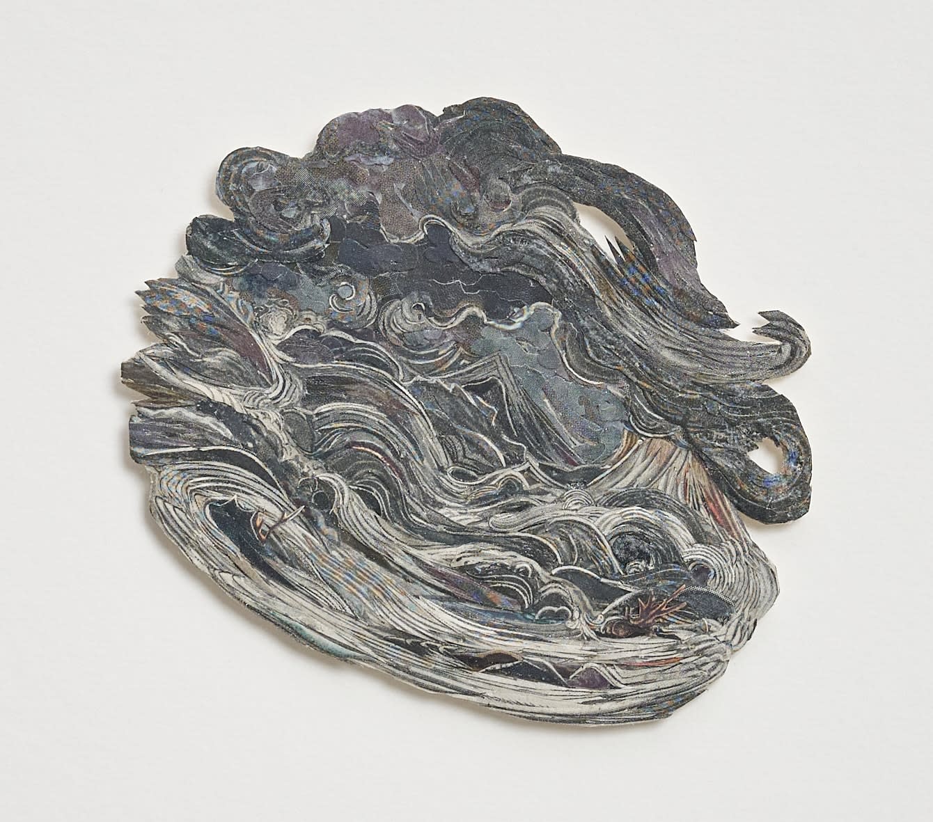 Ambrosine Allen, The Water Froths and Foams, 2024