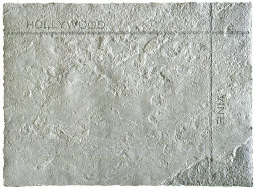 Ed Ruscha, Petroplots Suite: Hollywood / Vine, 2001