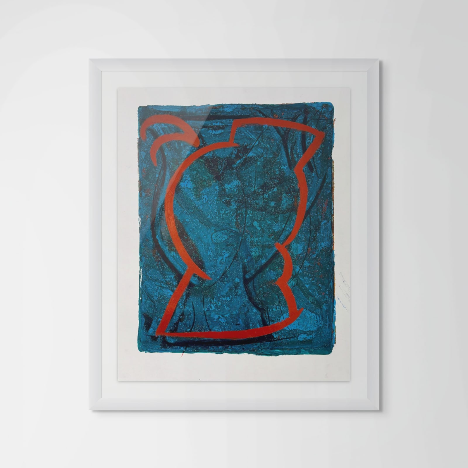 Sarah Boyts Yoder, Pitcher in Cerulean Blue, 2024