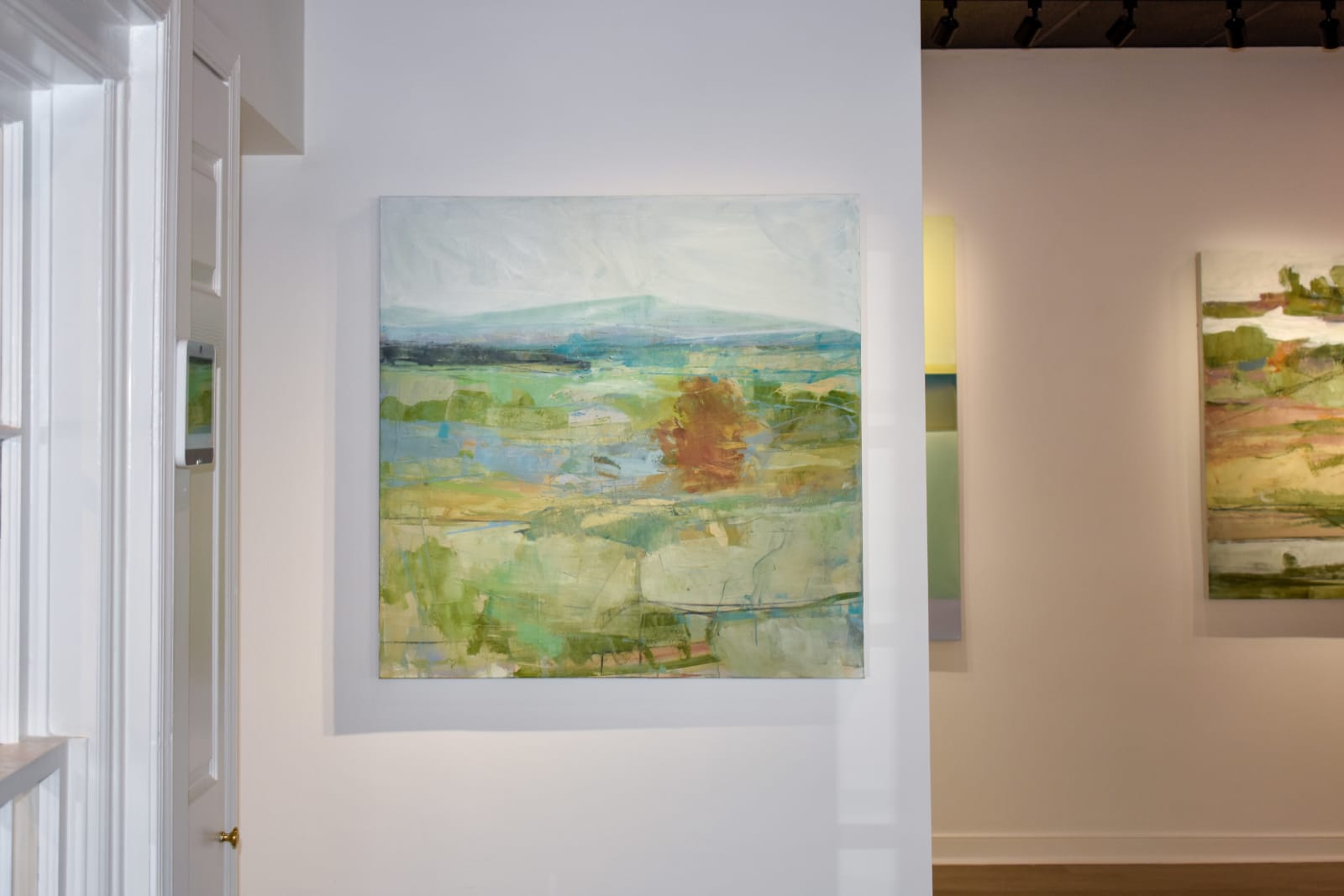 Cate West Zahl, Red Oak Fieldscape, 2025