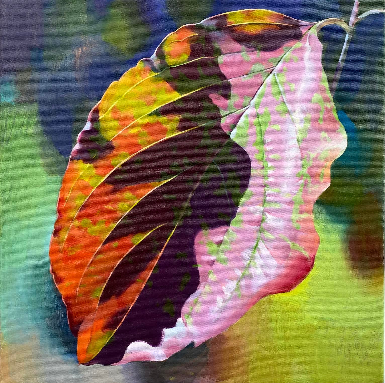 Erling Sjovold, Leaf-Light (Red), 2021