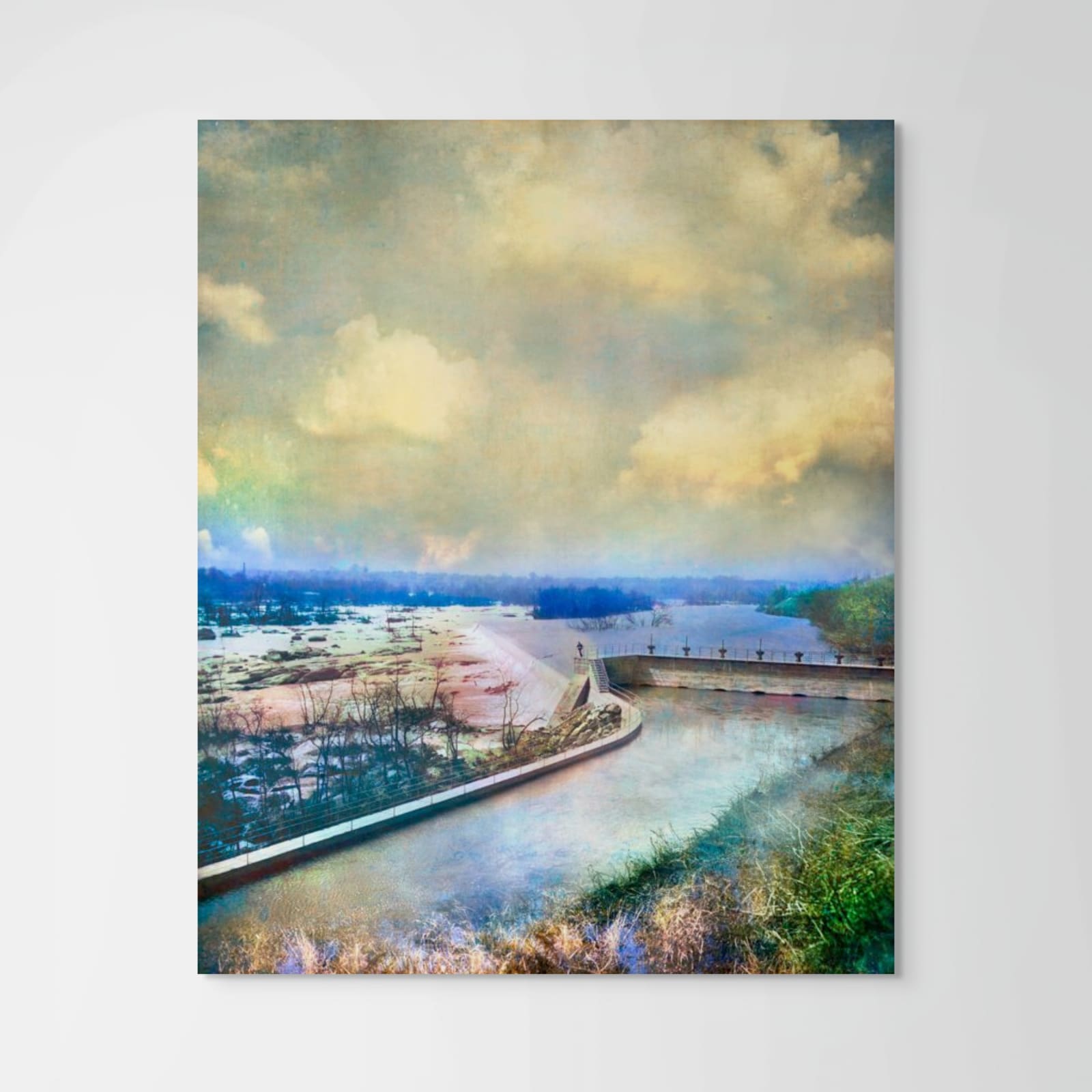 David Douglas, Invented Landscape at James River Dam, 2025
