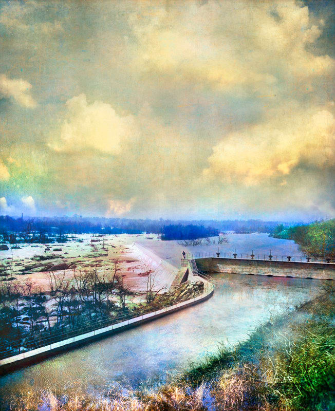 David Douglas, Invented Landscape at James River Dam, 2025