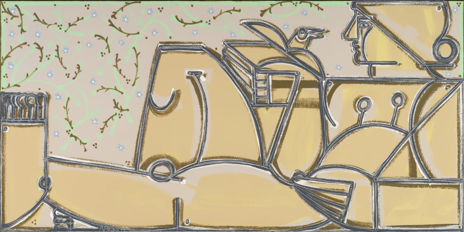 America Martin, Woman & Dove, 2025