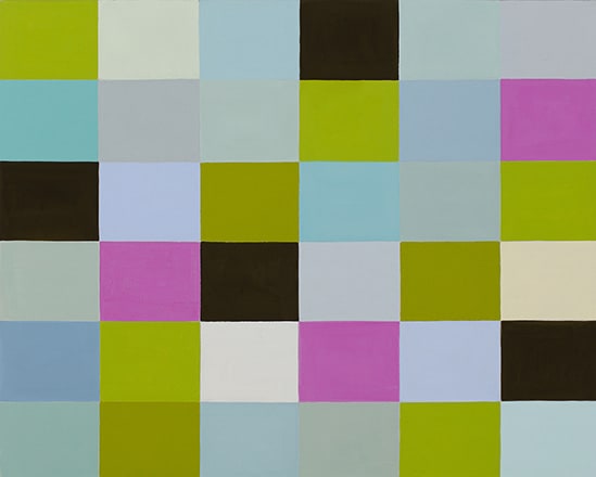 Laurie Fisher, Grid, Early Spring, 2018