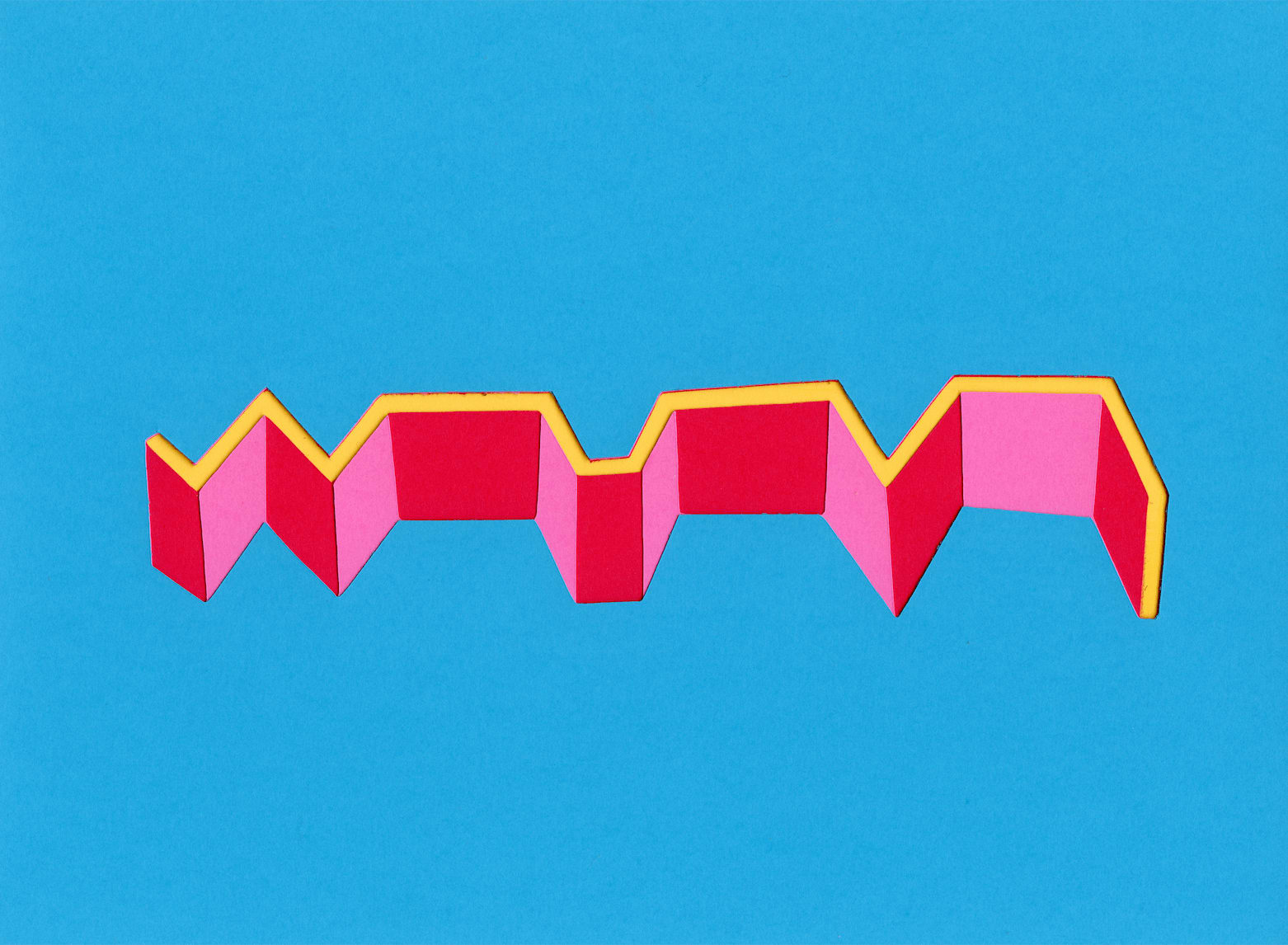 V M Fisk, Papercut Study #5, 2022