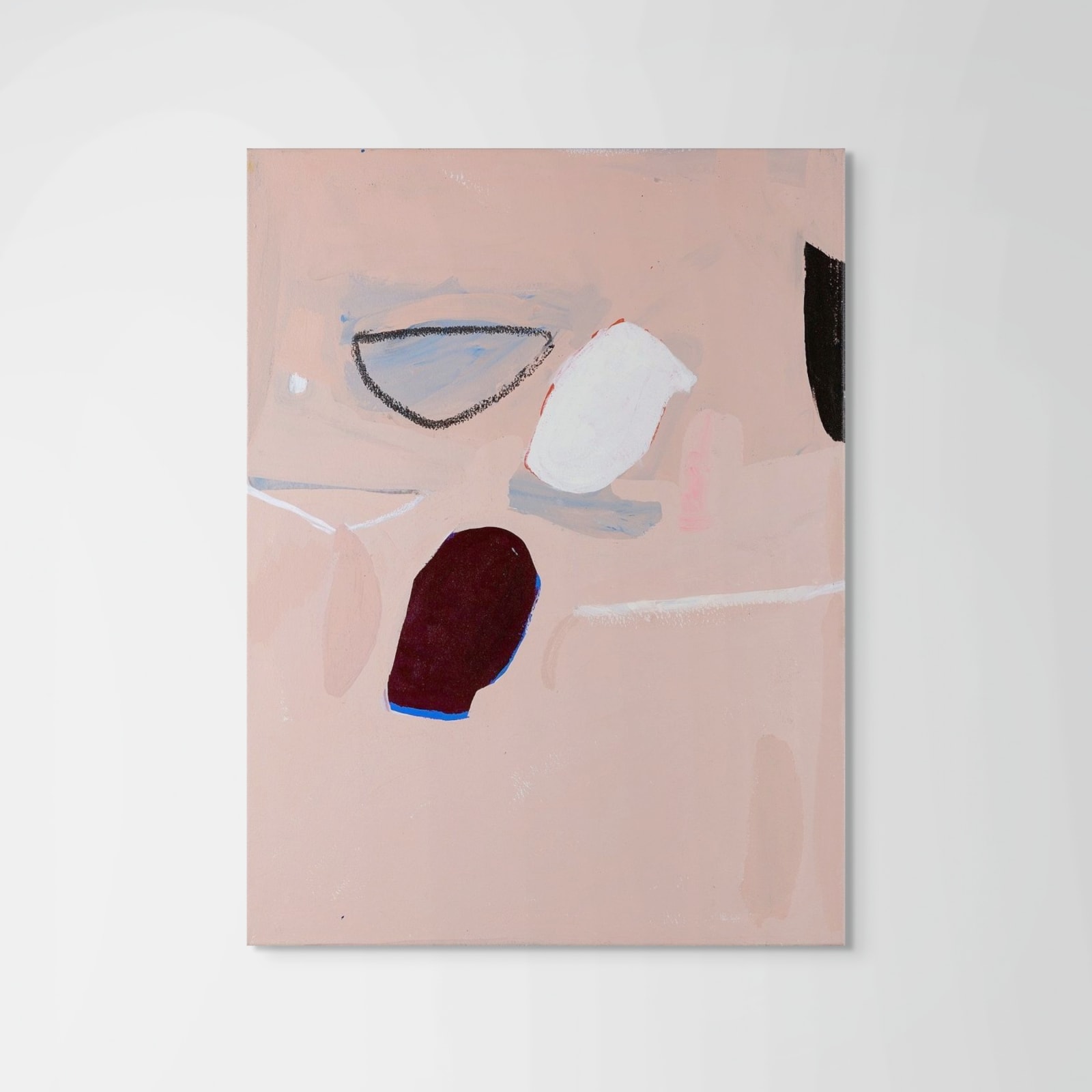 Sarah Boyts Yoder, Reflections in Peach, 2022