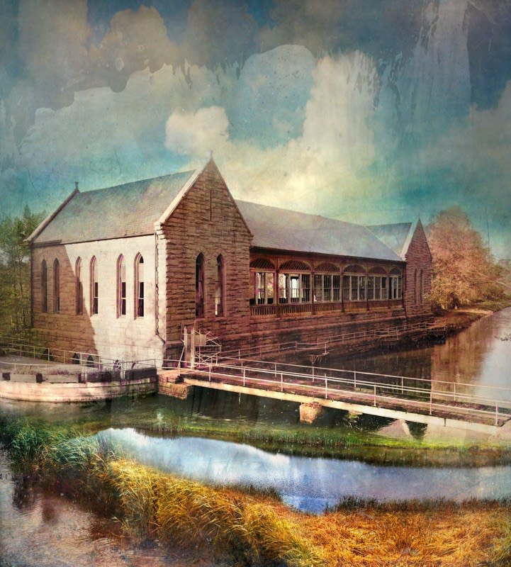 David Douglas, Invented Landscape at Kanawha Canal Pumphouse, 2025