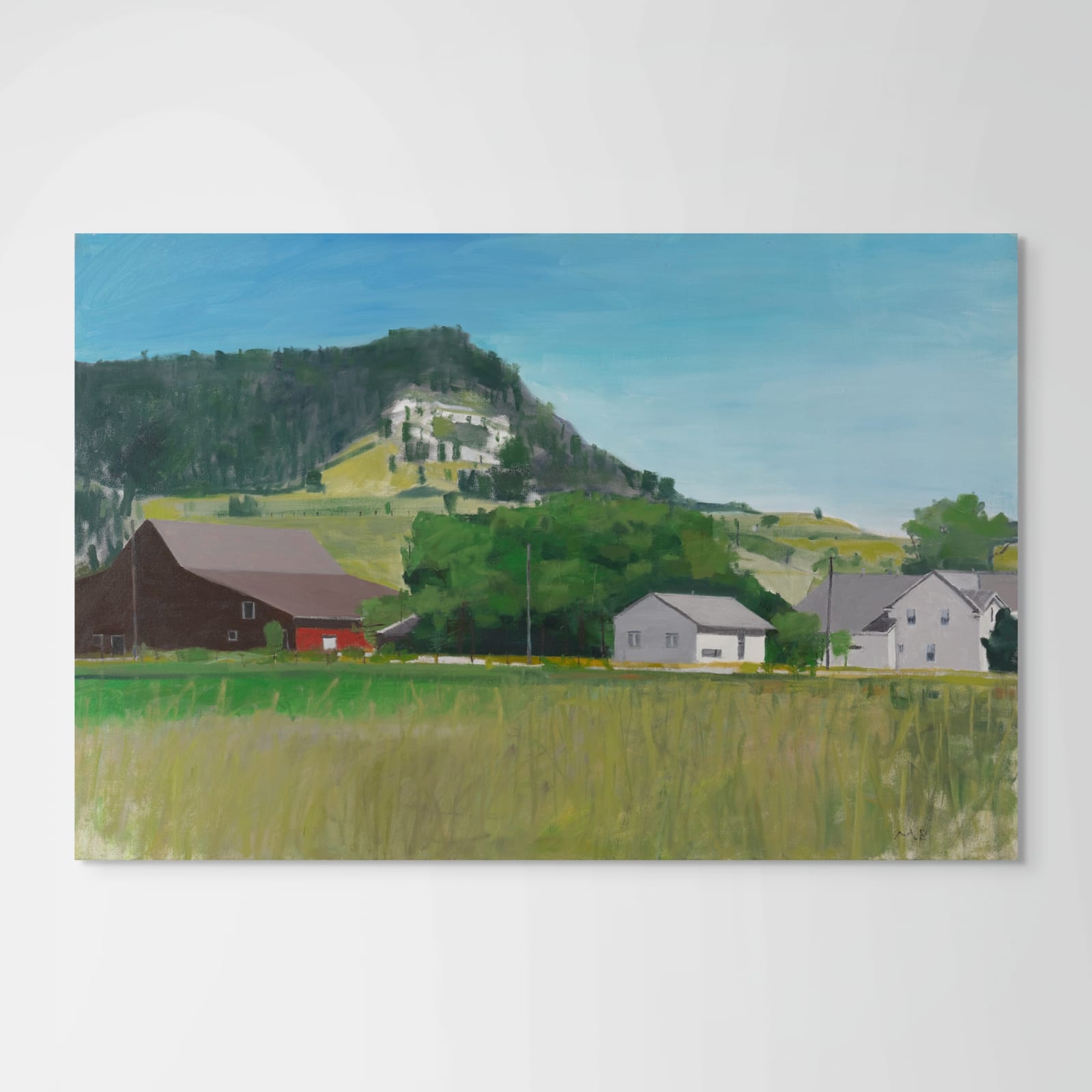 Mac Ball, Farm on Old Darby Road, Como MT