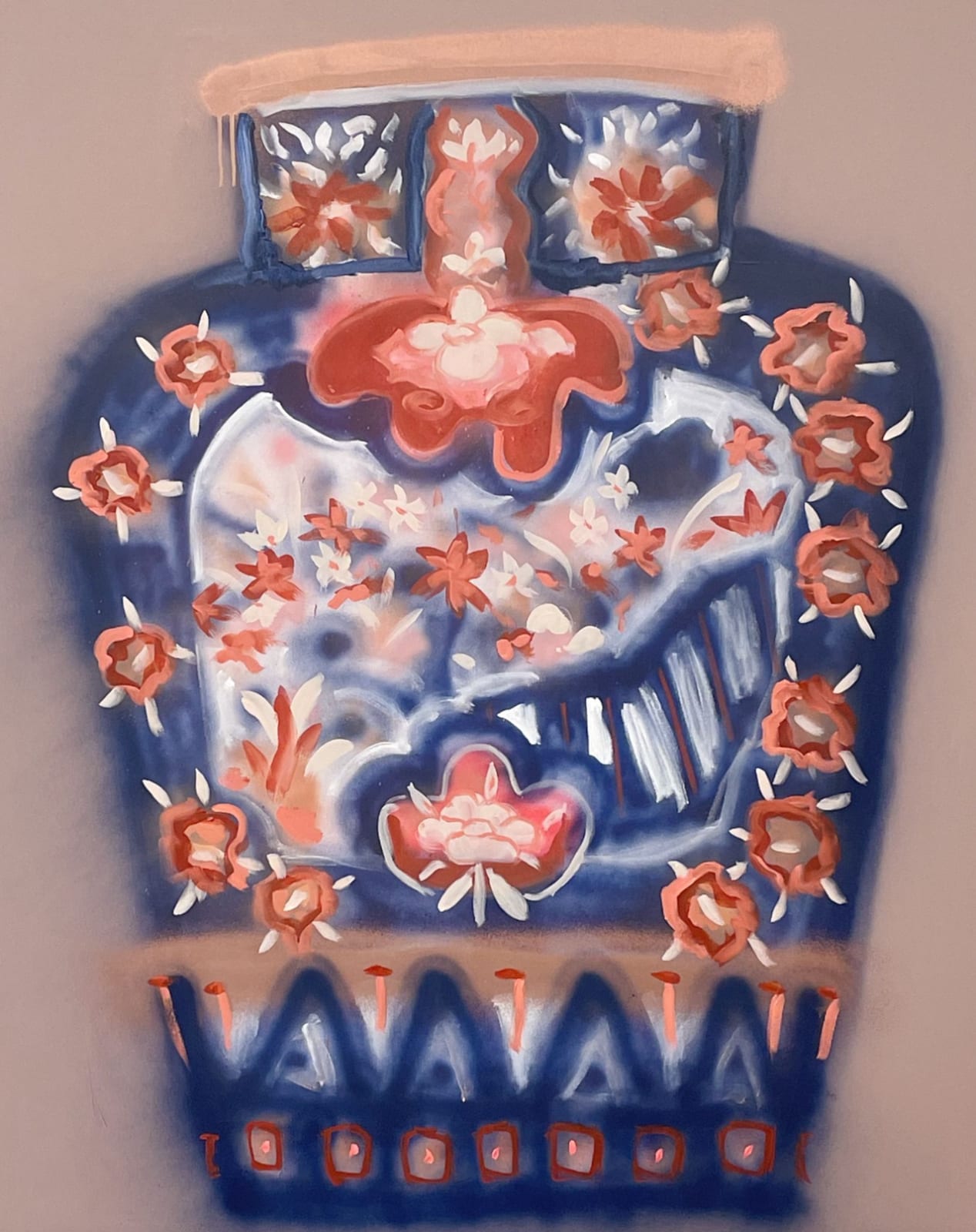 Kathleen Jones, Imari Vase, 2024
