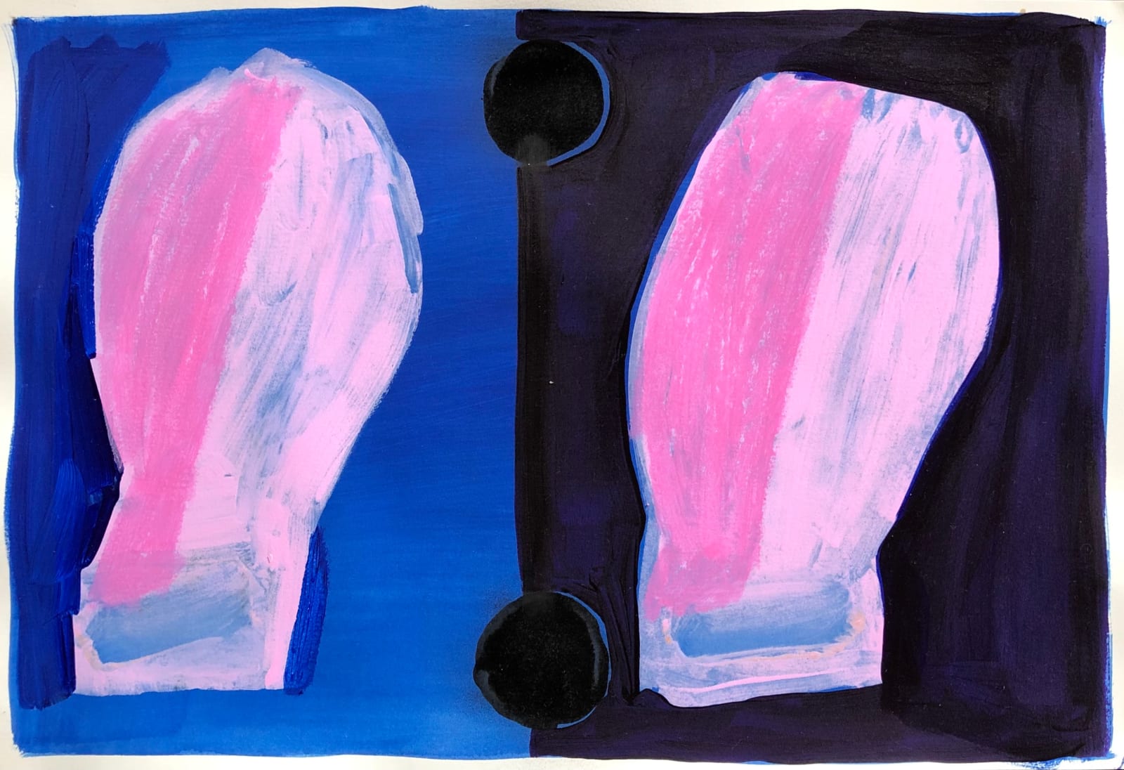 Sarah Boyts Yoder, Emblems in Pink, 2021