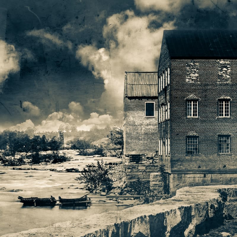 David Douglas, Small Study Haxalls Mill, 2025