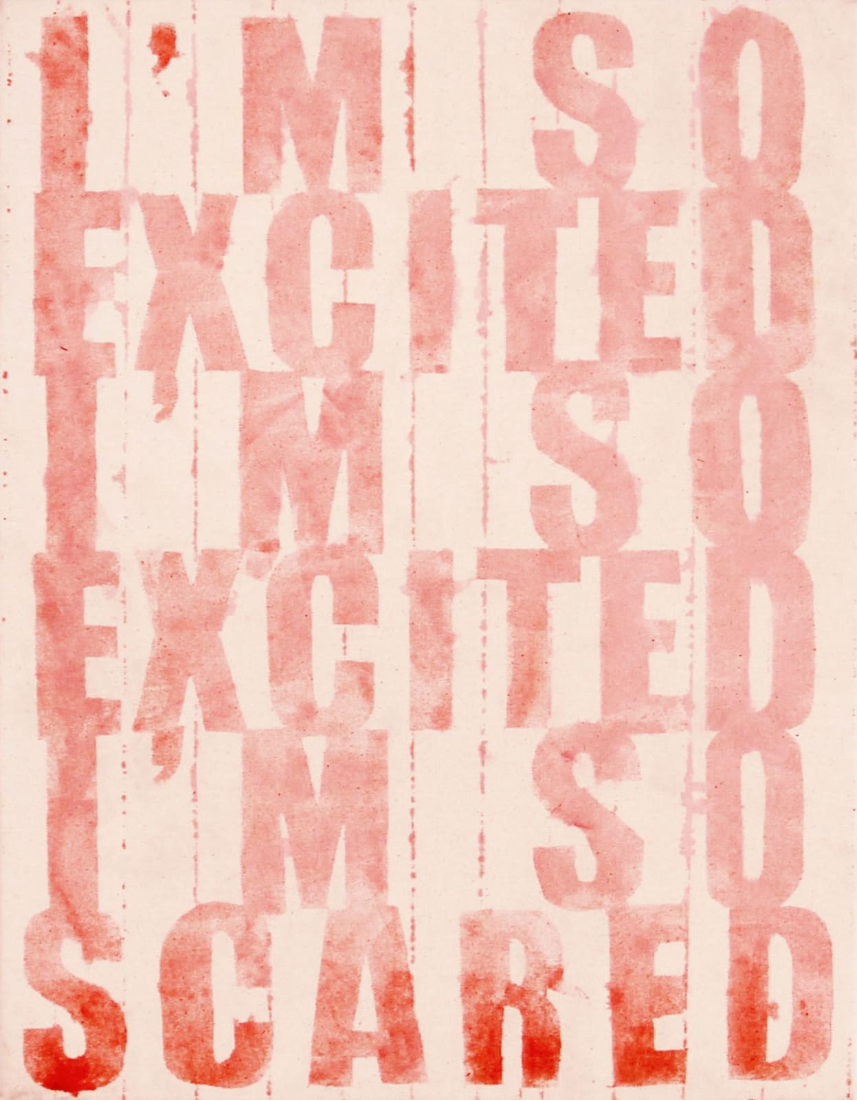 Mathew Gasparek, I'MSOEXCITED, 2015