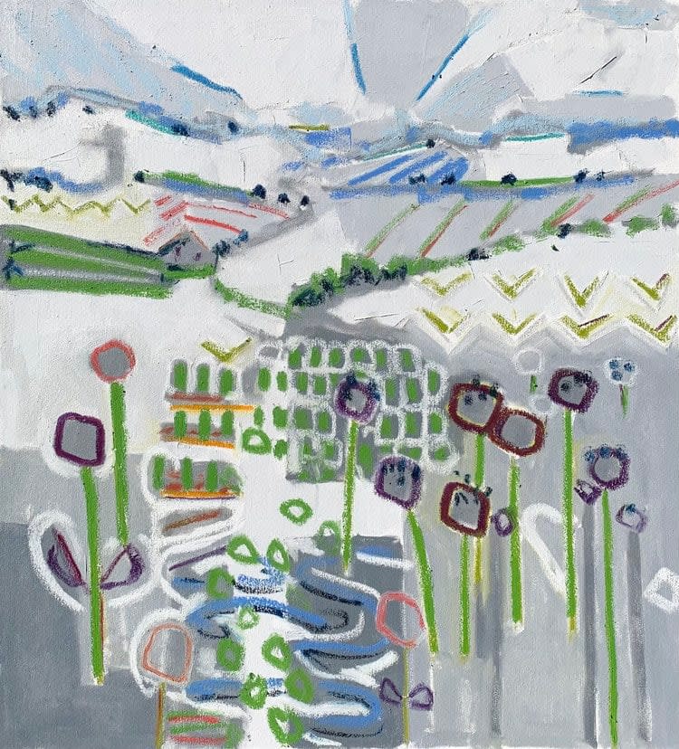 Karen Blair, April Garden, 2021