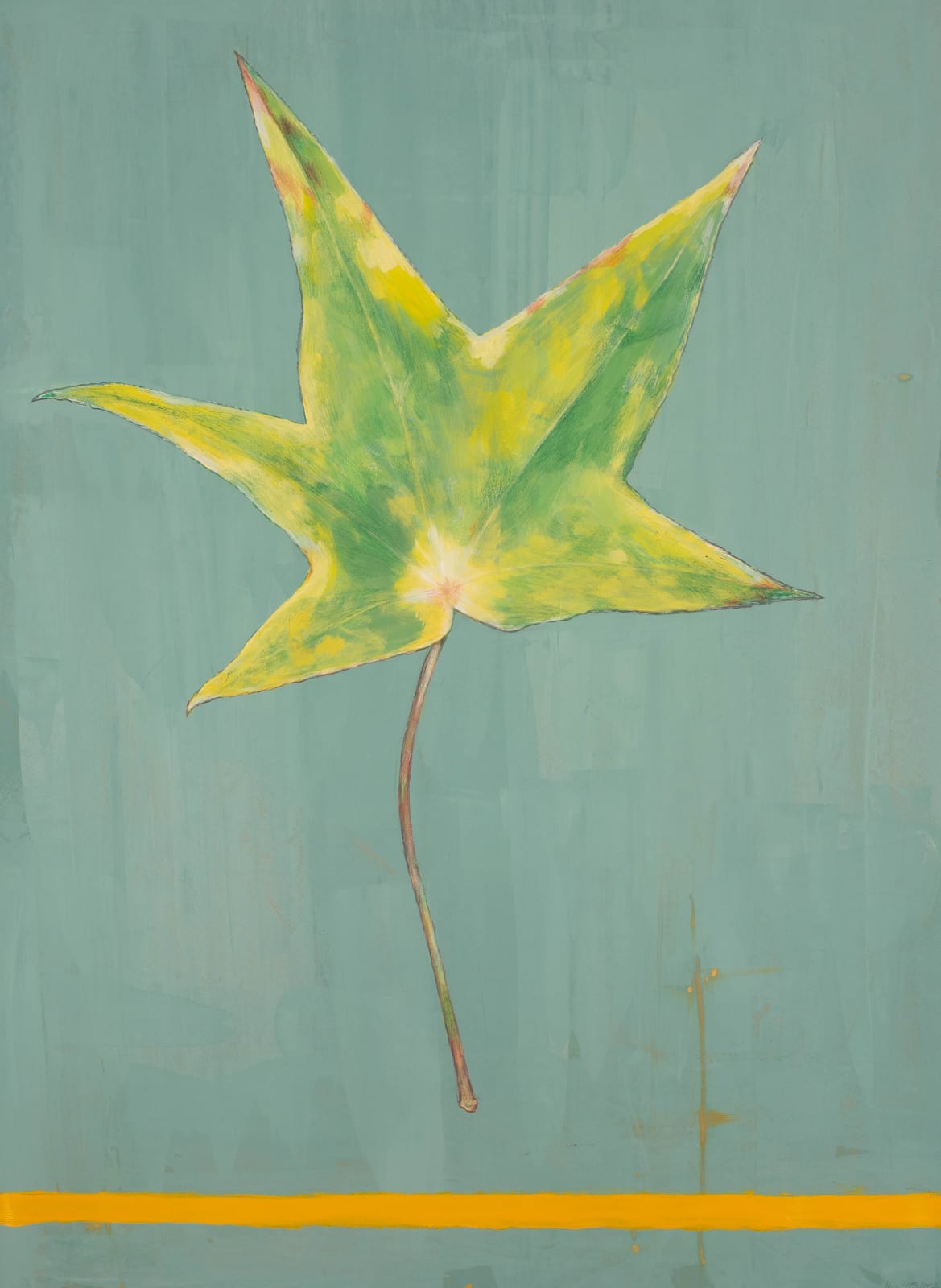 Kazaan Viveiros, Sweetgum Leaf, 2022