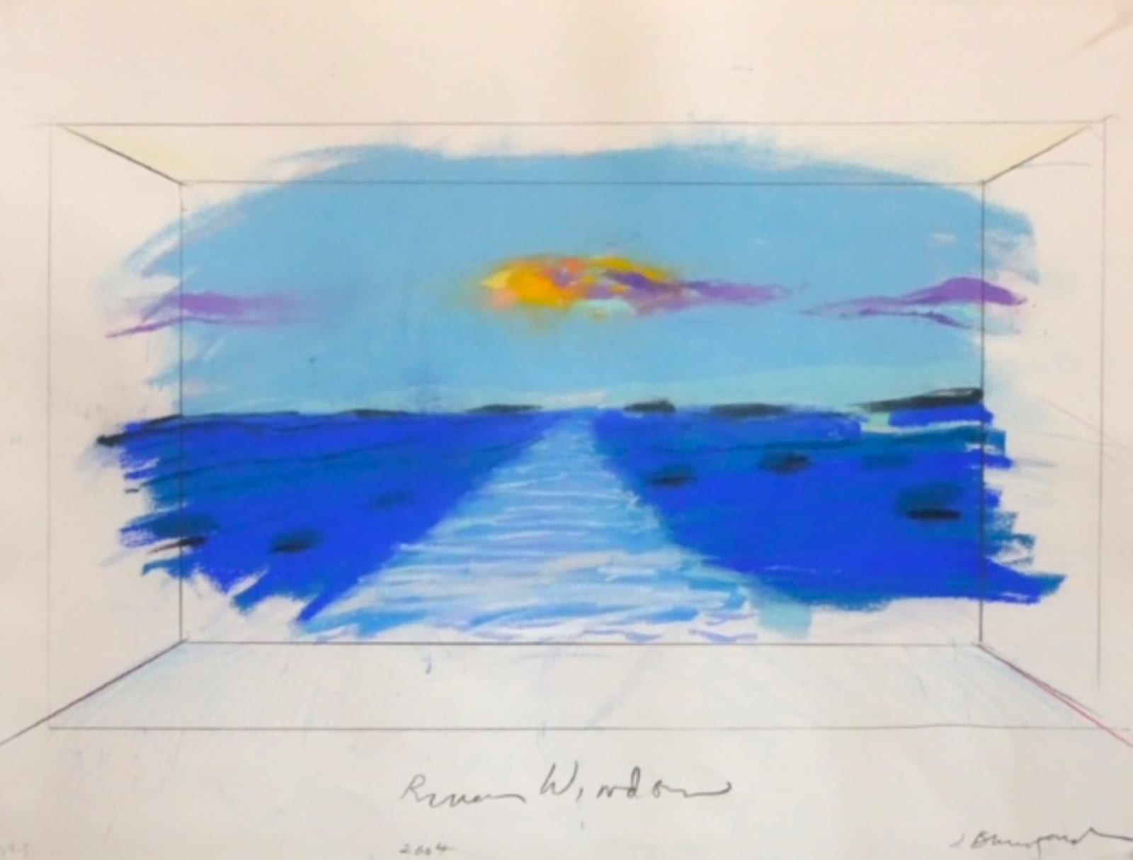 Jim Bumgardner, River Window (RW 4-5), 2004