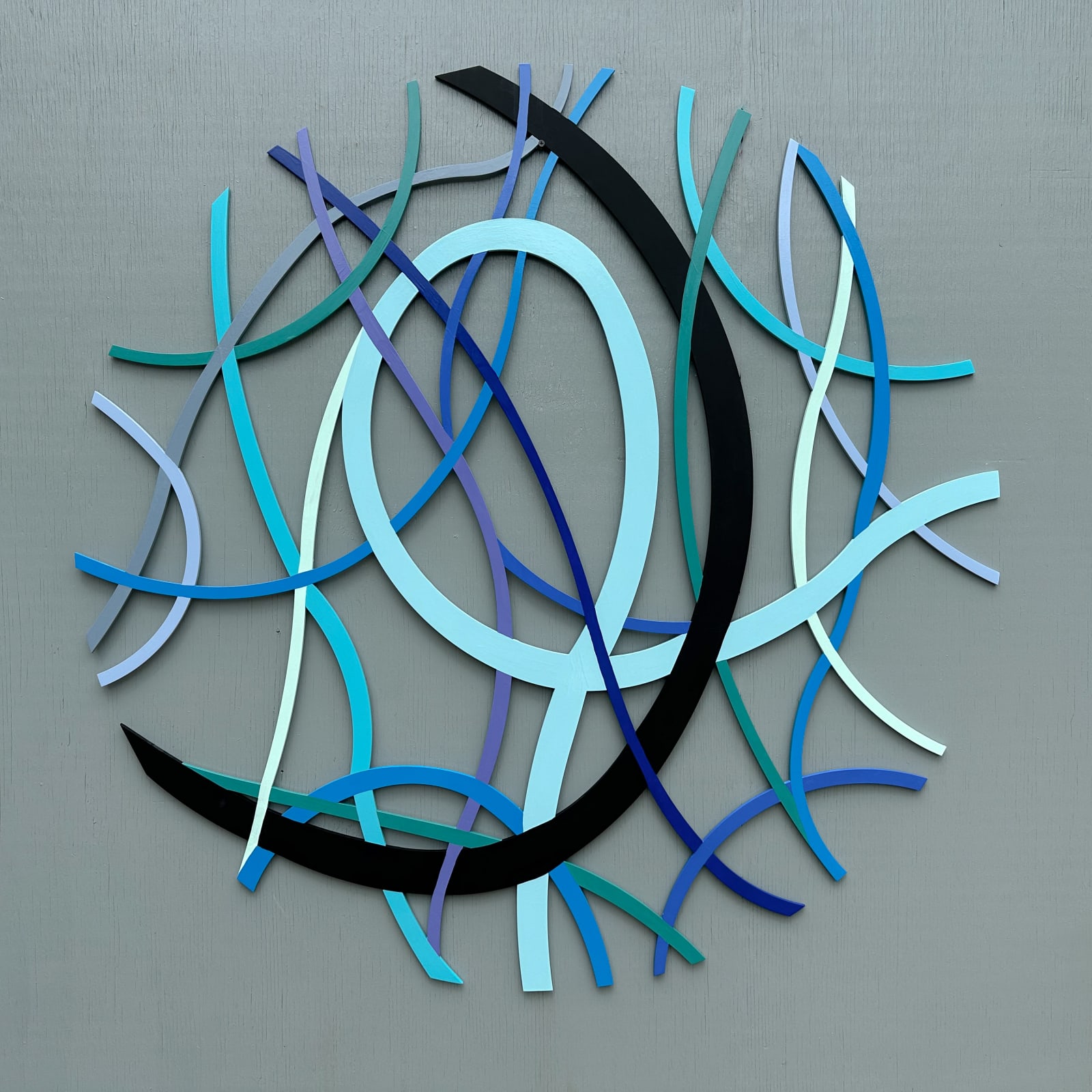 Steve Bickley, Blue Swann, 2024