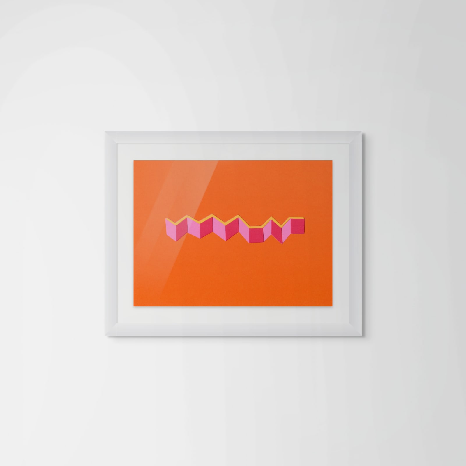 V M Fisk, Papercut Study #6, 2022