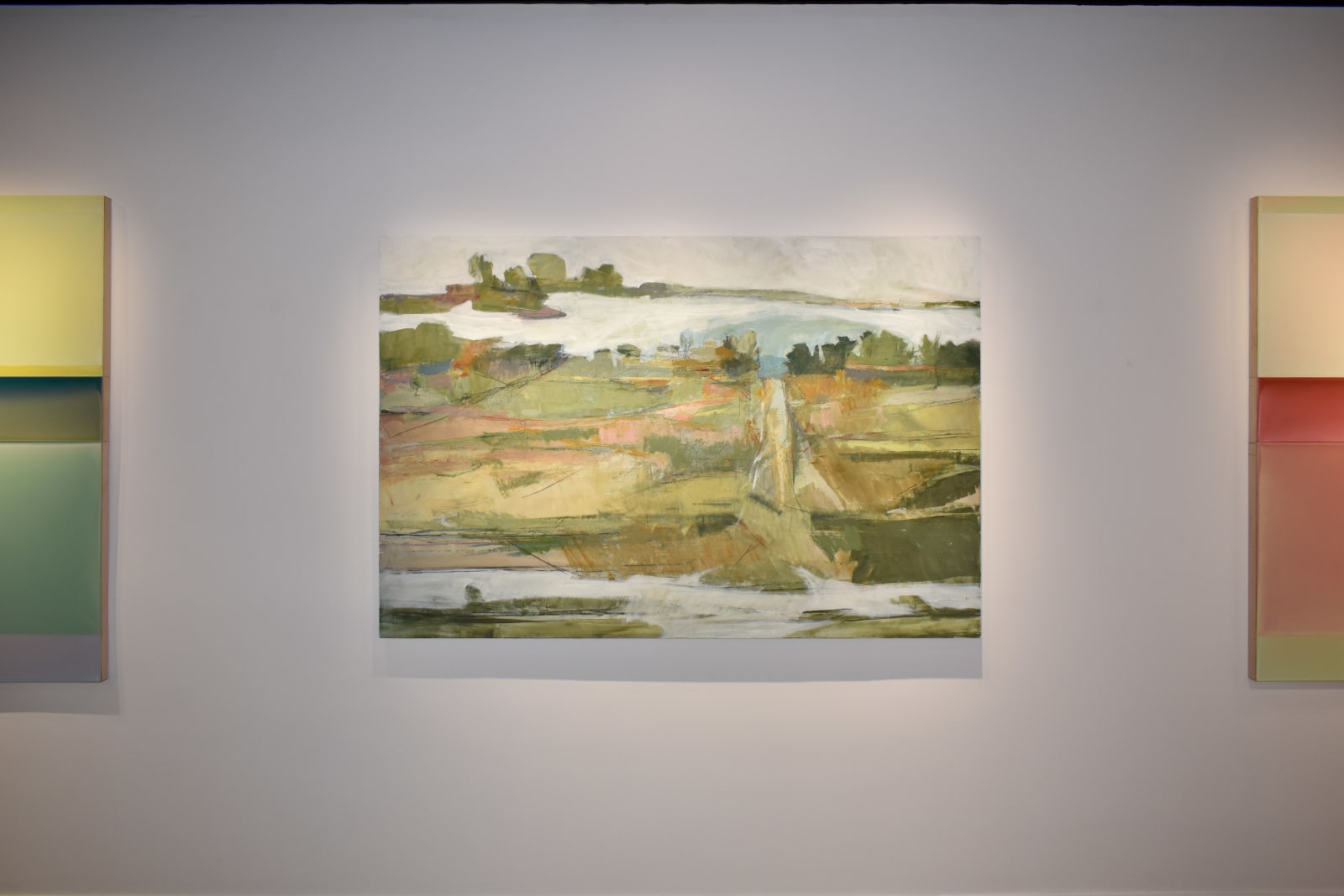 Cate West Zahl, Georgica Pond in Fall, 2025