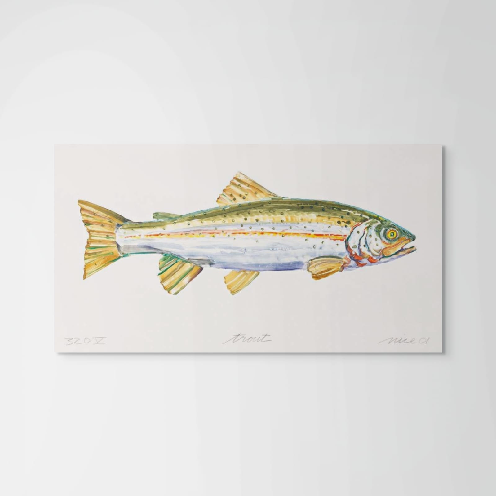 Don Nice, Trout V (320), 2001