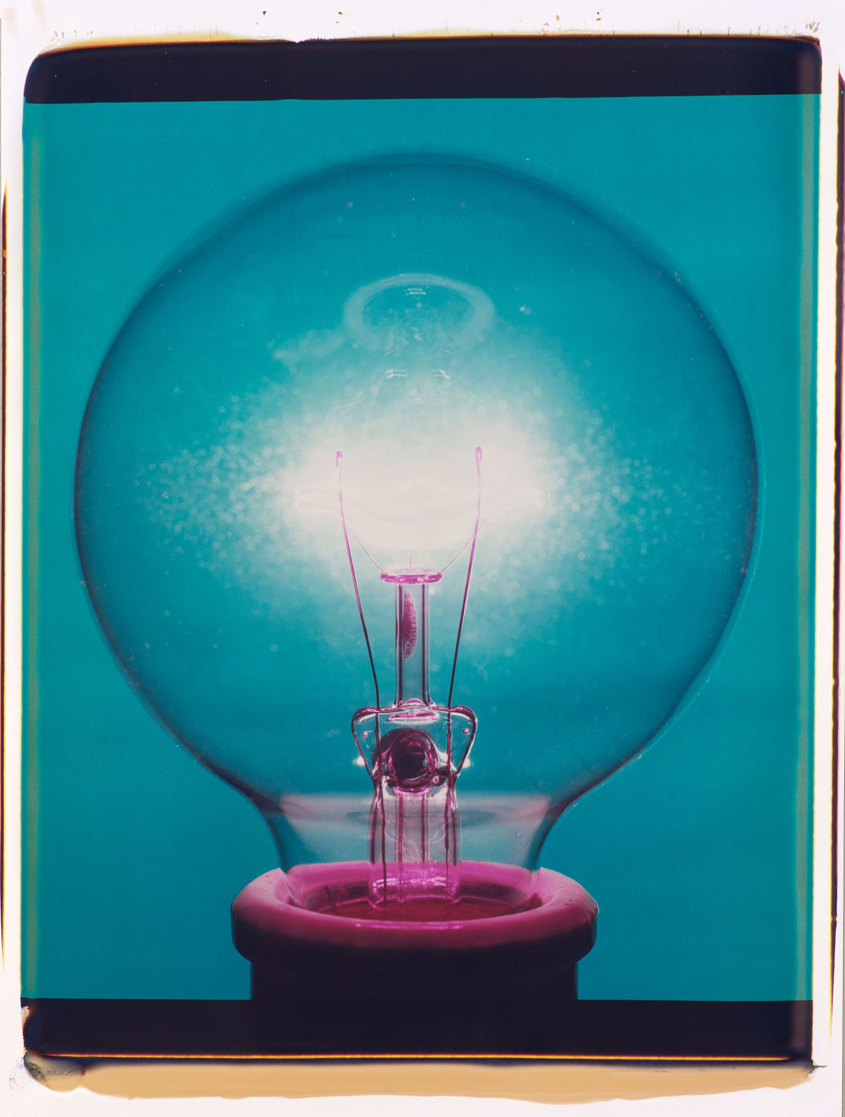 Amanda Means, Polaroid Light Bulb 1, 2016
