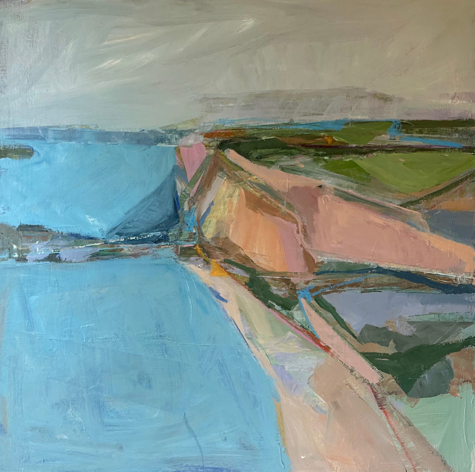 Cate West Zahl, Cliffside Course, 2024