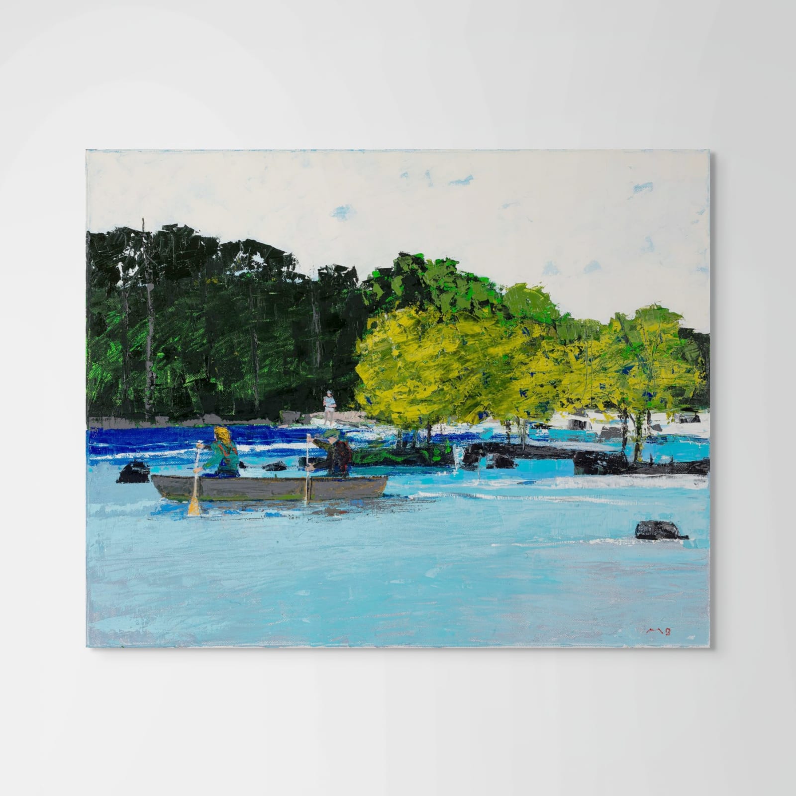 Mac Ball, Canoeing The James, 2024