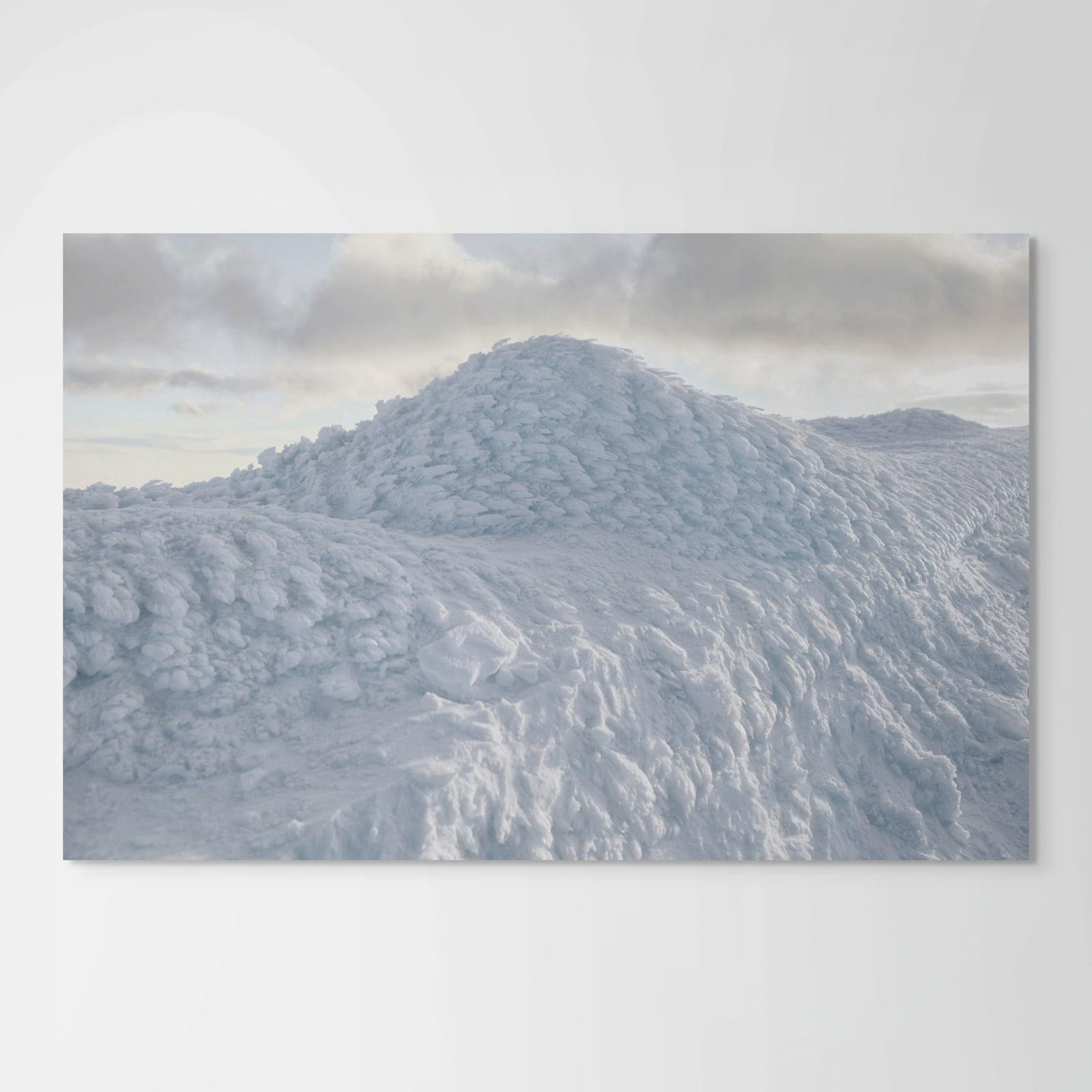 Rachel Cobb, Mistral-sculpted Snow, 2018