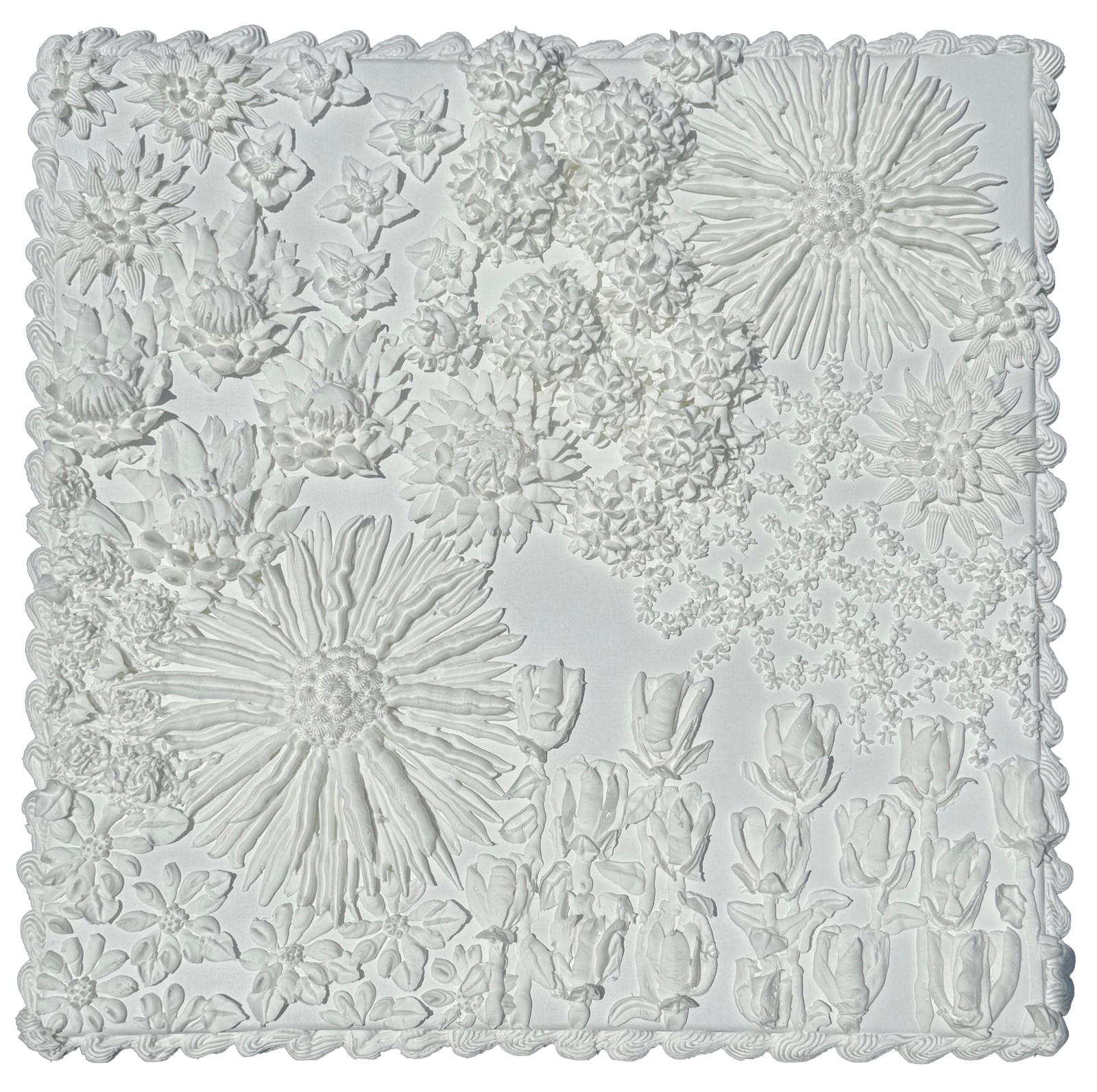 Kylie Sager, Blooms in White 2, 2025